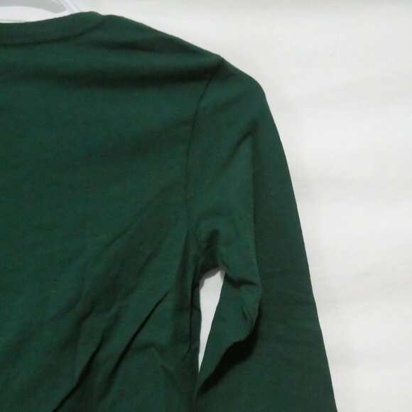 OLD NAVY | medium (8) | Solid Green Long Sleeve T-Shirt / Shirt | NWOT - Picture 11 of 14